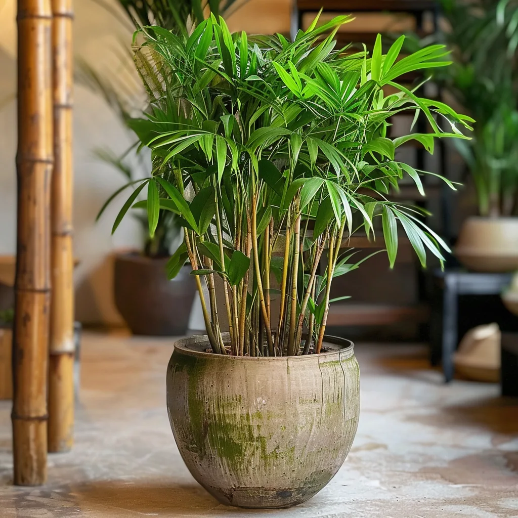 Black Bamboo Privacy Tree