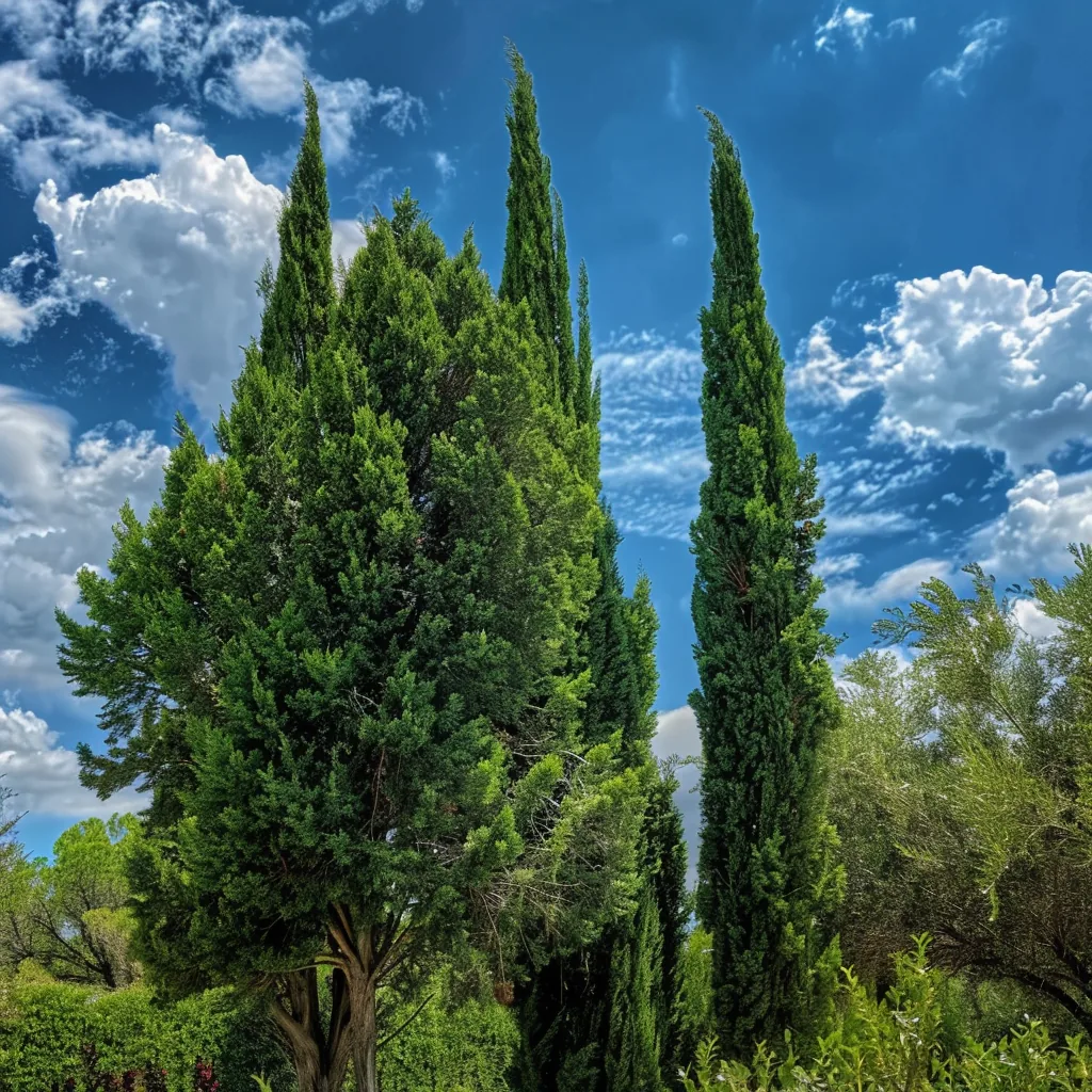 Drought Tolerant Evergreen Privacy Trees