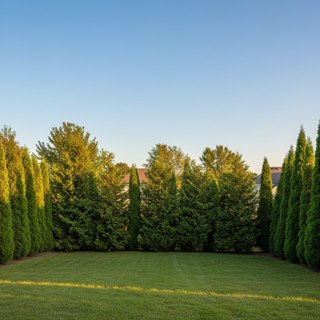 Best Privacy Trees for Backyard