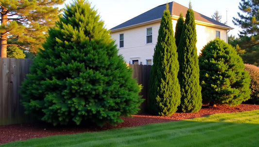Thuja Green Giant vs Emerald Green Arborvitae: Which Grows Better for Privacy?