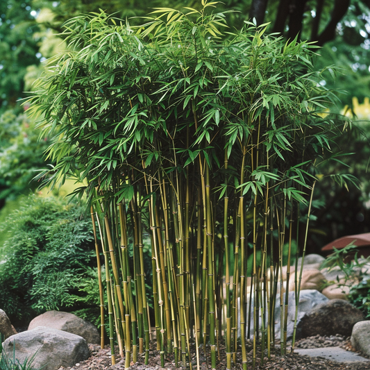 Graceful Bamboo Privacy Tree