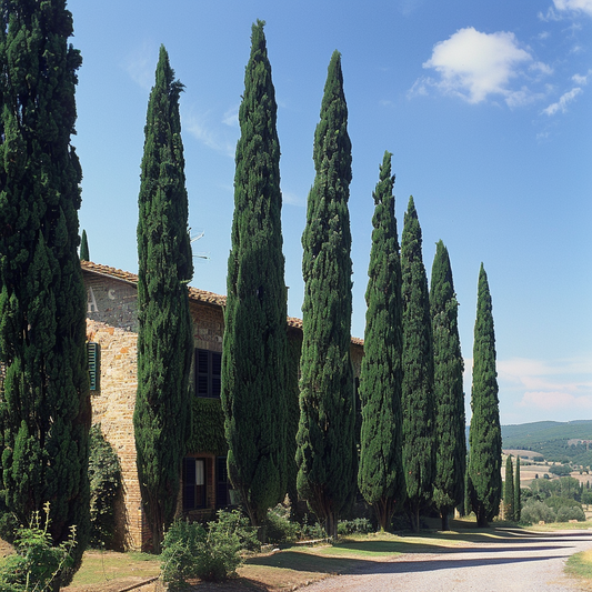 Italian Cypress Privacy Trees